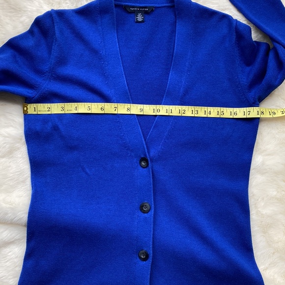Tommy Hilfiger Blue Long Cardigan - Picture 5 of 6